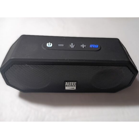Altec Lansing Jacket H20 4 Black Portable Rugged Floating Bluetooth Speaker - Picture 2 of 12